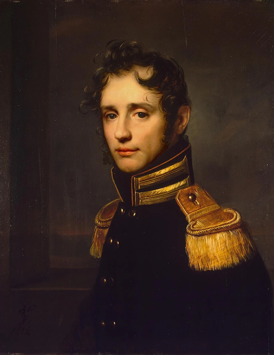 Ritratto di Burchard Ch. Richter - Hermitage, San Pietroburgo